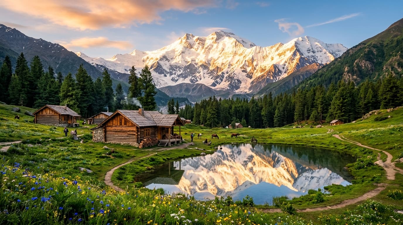 Nanga Parbat Reflection